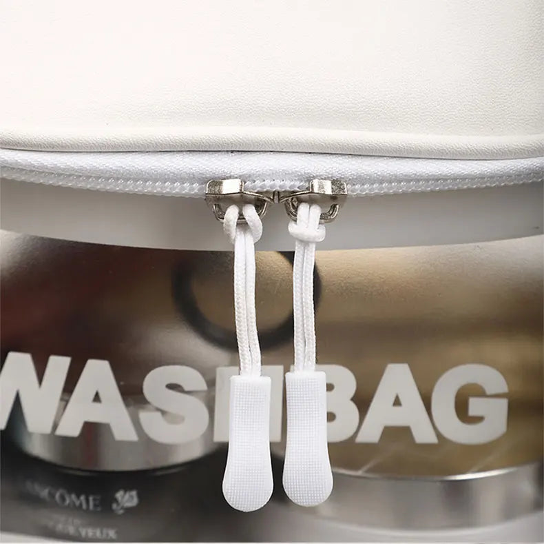 Cosmetic Bag Large Capacity PVC Waterproof Transparent Bag Outdoor Travel Wash Makeup Brush Storage Bag