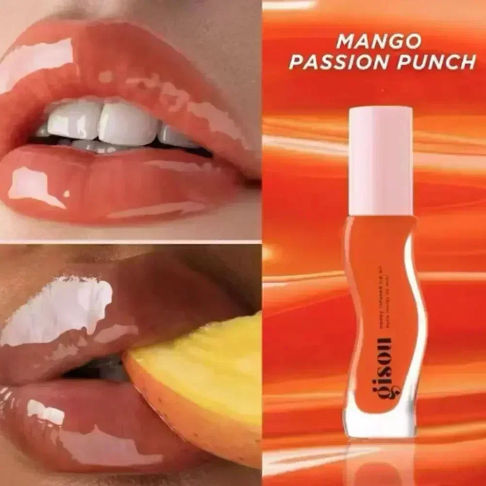 Fruit Honey Lipstick Long Lasting Moisturizing Lip Makeup Plump Lip Essence Remove Dead Skin Lip Easy To Carry Makeup Lip Oil