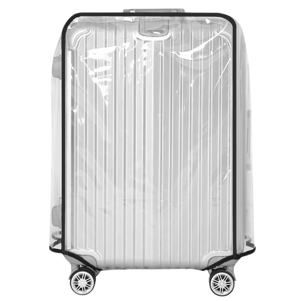 20-30inch Luggage Cover Transparent Luggage Protector Case PVC Trolley Case Cover Waterproof Wheeled Suitcase Travel Accessories