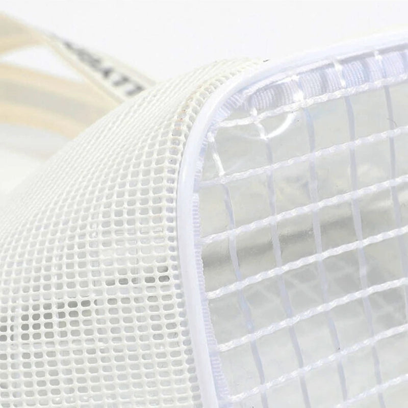 Gym Bag Beach Bag Fashions Transparent Waterproof Multi-Pocket Tote Swimming Mesh Bags High Volume Beach Organiser Travel Swim