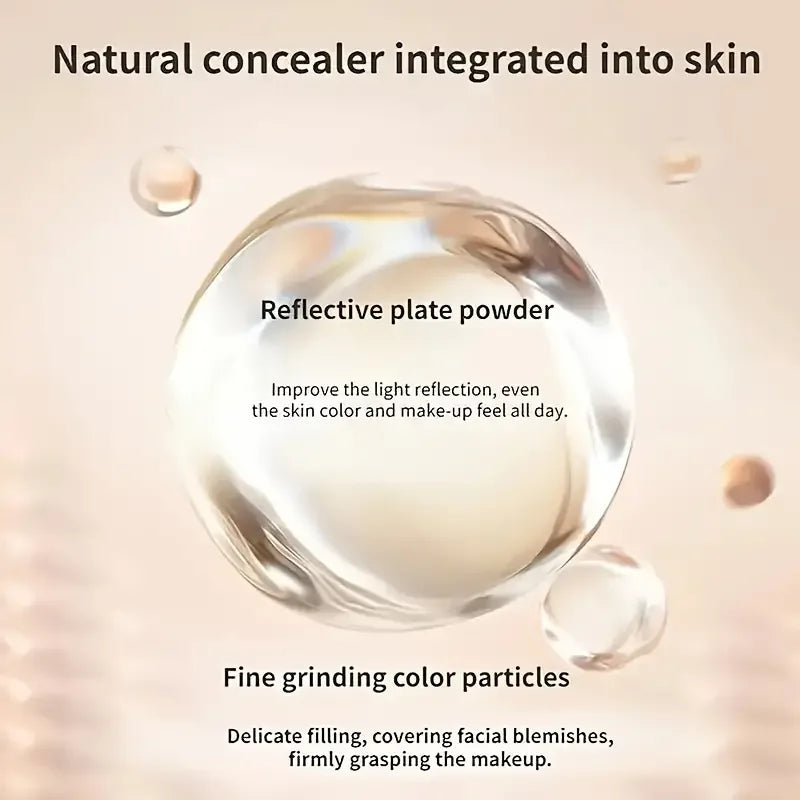 3-in-1 Face Concealer Makeup 3Color Concealer Paleta Spot Acne Print Repair Foundation Dark circles are not easy to stick powder