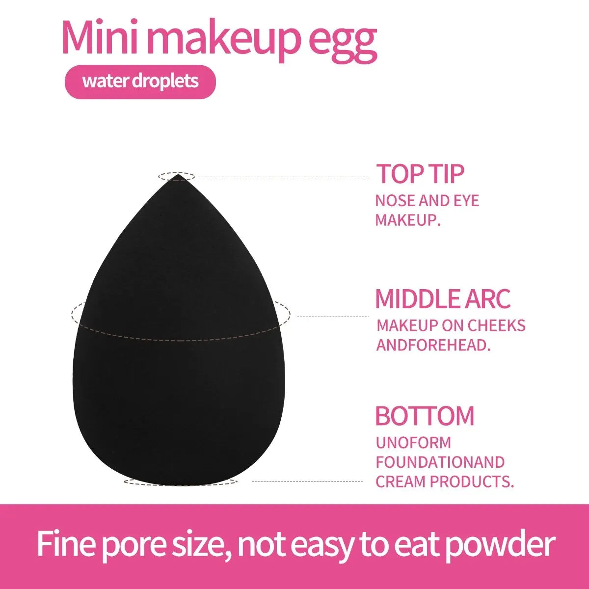 MAANGE 11PCS Makeup Tool Kit 4PCS Makeup Foundation Brushes Powder Puff Makeup Blender Triangle Velvet Powder Air Cushion Puff