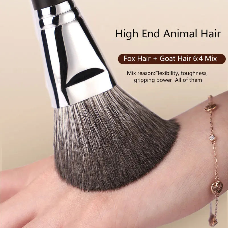 1pc High end Animal Hair Detail Eyeshadow Makeup brushes Highlight Make up brushes Eye Shadow Conceal Ebony Handle pencil beauty