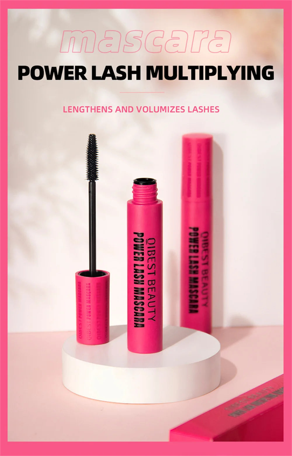 Eyelashes Lengthening Mascara Waterproof Long Lasting Silky Lash Black Eyelashes Extension Make Up Beauty Eye Korean Cosmetic