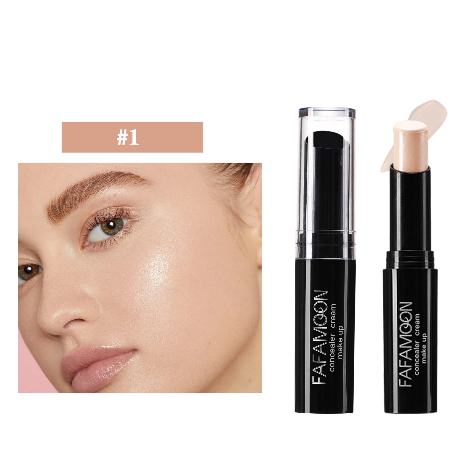 6 Color Face Concealer Contouring Stick Face Bronzer Beauty Contour Makeup Base Foundation Cream Matte High Coverage Cosmetics