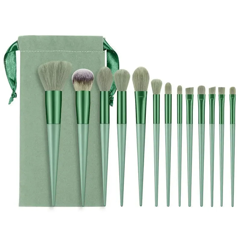 13 Makeup Brushes Complete Set Professional Makeup Tools for Beginners Comes with a storage bag