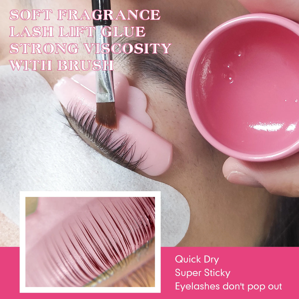 PERMANIA 4 Pairs Self-Adhesive Eyelash Lift Pads Eyelash Lifting Shields Lash Perming Pads Soft And Reusable Lash Lifting Tool