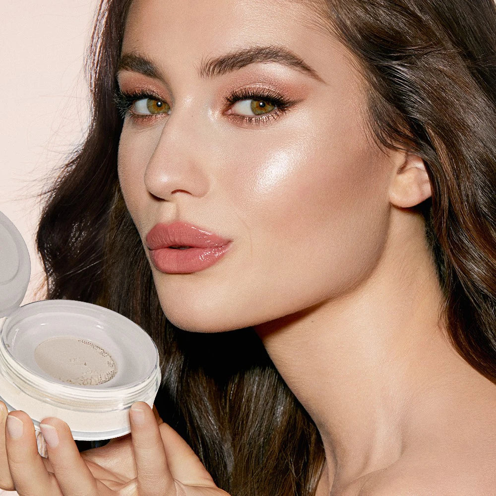 POPFEEL Setting Powder Loose Powder Lightweight Creates Soft Focus Effect Long-Lasting