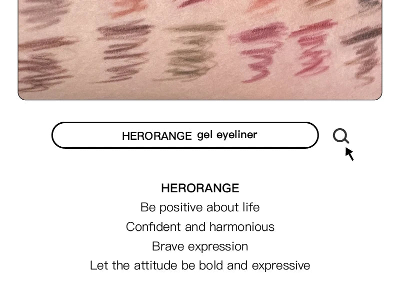 Matte Brighten Lying silkworm Eyeliner Gel Pen Waterproof Quick Drying Pink Brown Ultra fine Eye Shadow Pen Not-Smudge Makeup