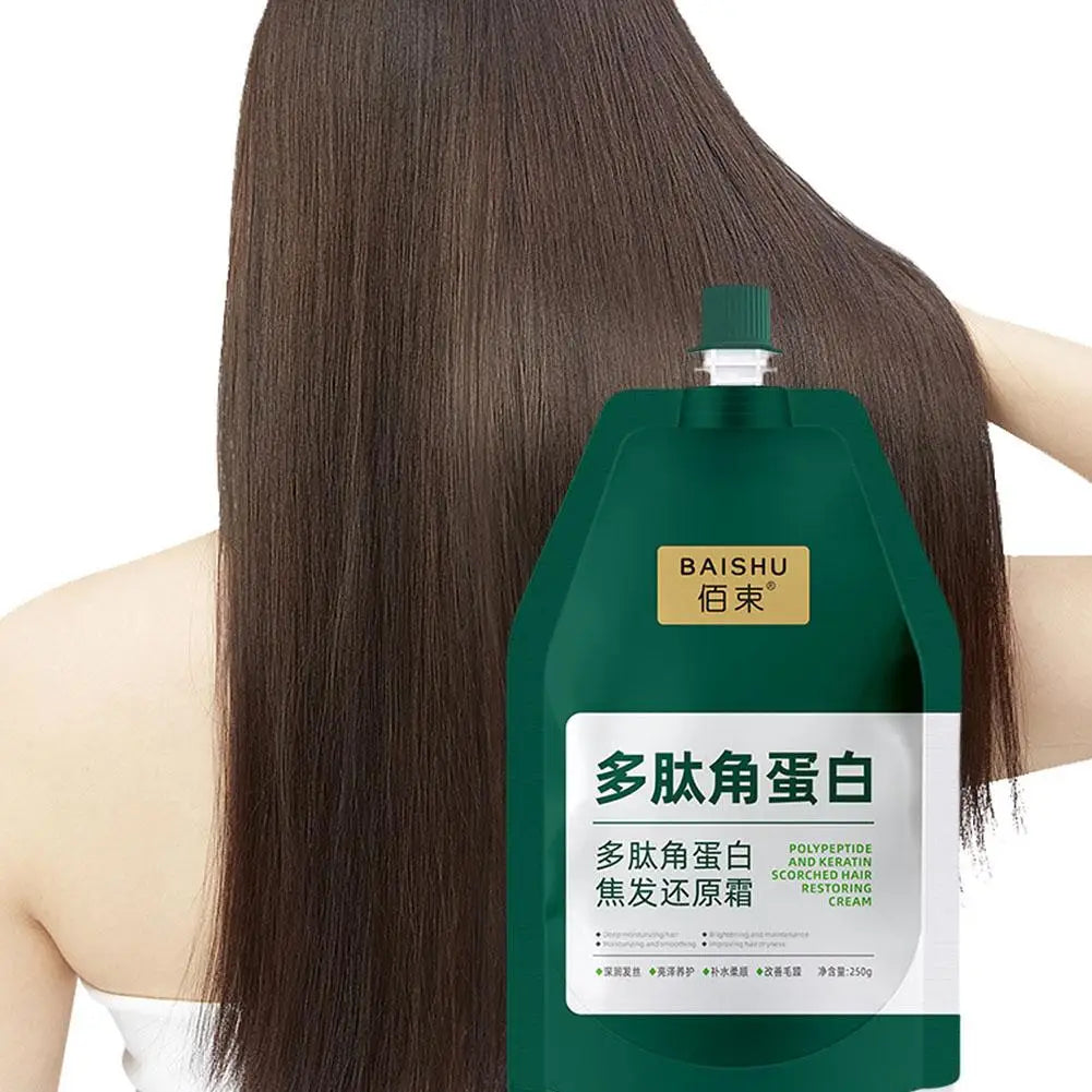2024 Keratin Hair Cream Polypeptide Keratin Hydrating Smoothing Hair Damage Repair Cream For Smoothing Hair Repair Cream