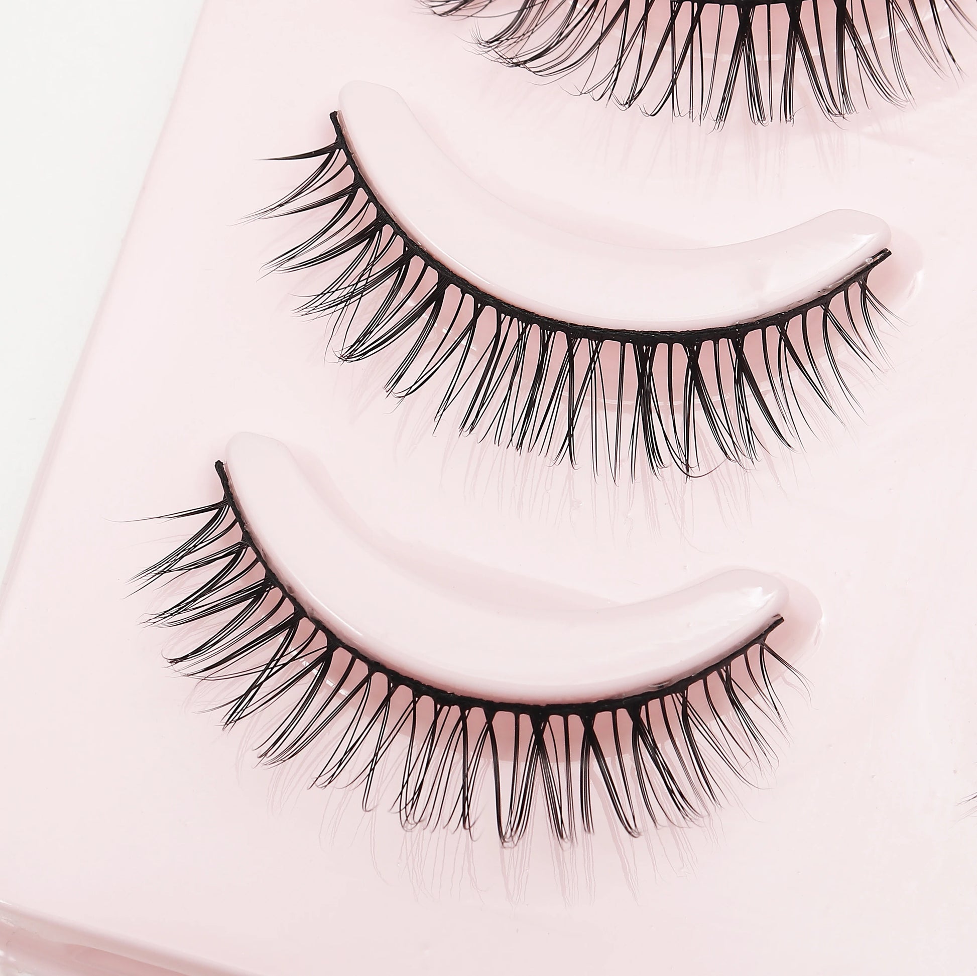 New 5 Pairs Manga Lashe Soft Natural Eyelashes Thick False Eyelashes Demon Eyelashes Daily Dating Makeup Eyelashes Lashes Wispy