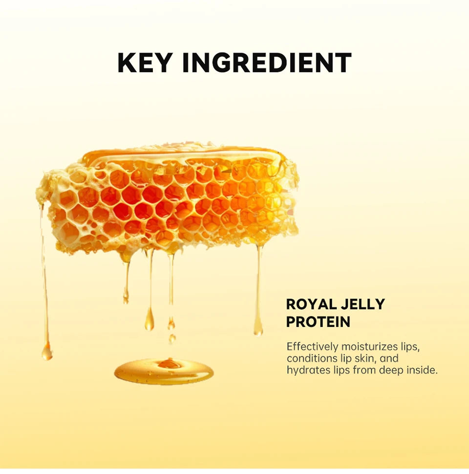 Honey Lip Hydrating Lip Balm & Mask 12hrs Long-lasting Moisture Butter Propolis Lipcerin Gentle Dispenser Exfoliation Twist Kore