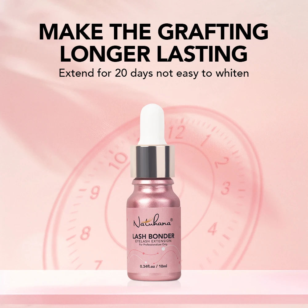 NATUHANA  Lashes Super Bonder For Eyelash Extension Quick Drying Long Last Grafting Eyelash Glue EyelashesAdhesive Suppliers
