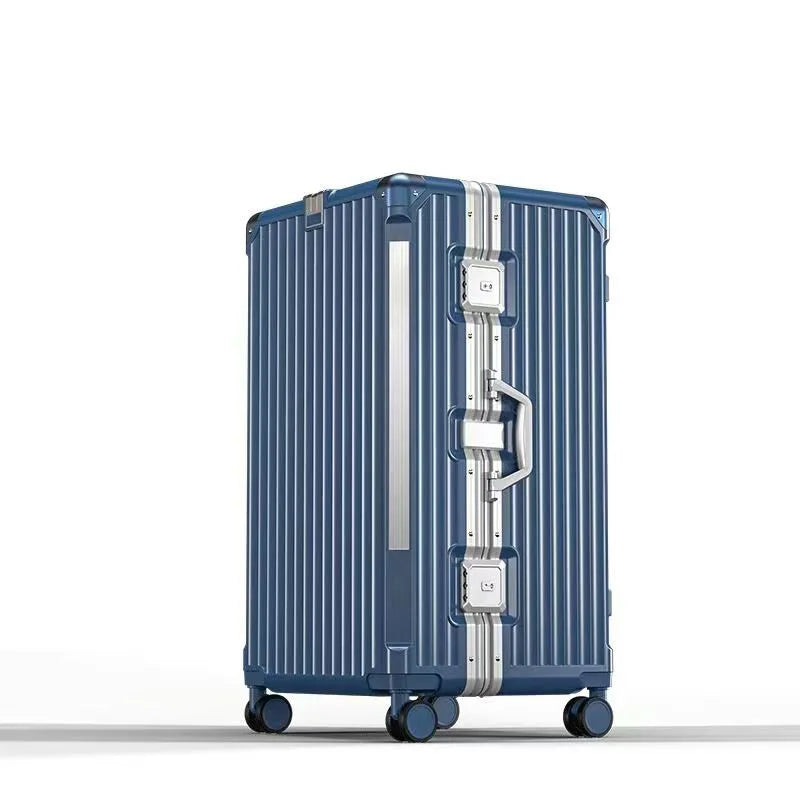 Large Capacity Luggage Aluminum Frame Suitcase Trolley Case PC TSA Lock Suitcases Travel Bags Oversized 24/26/28/30 inch