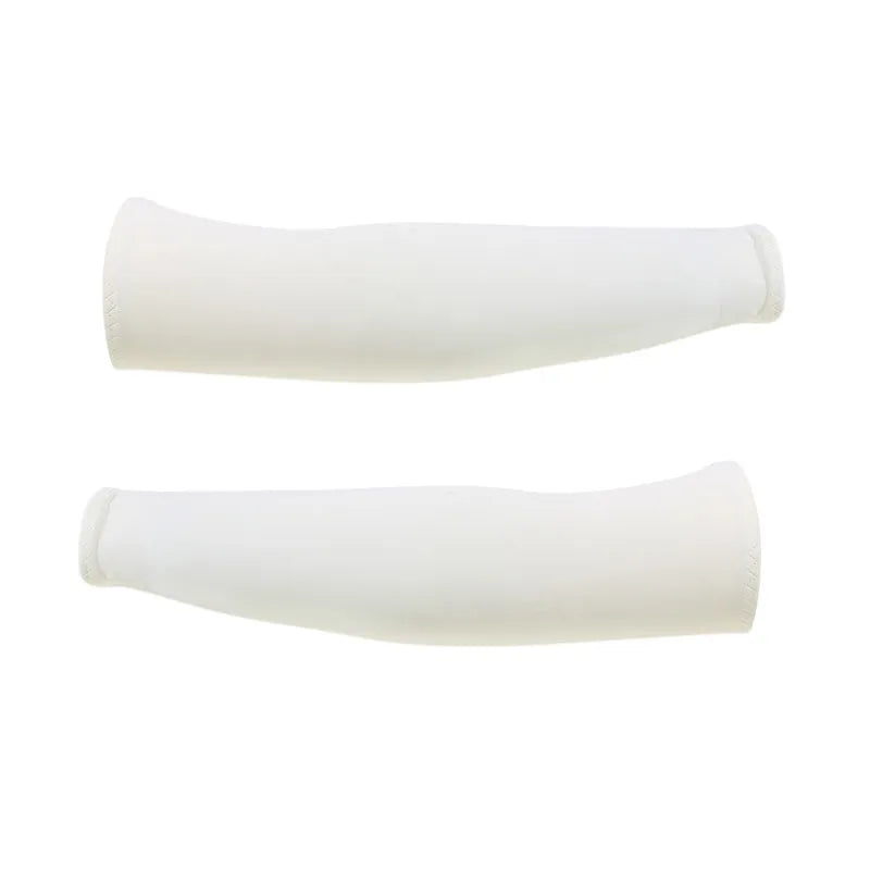 Arm Sleeves Ice Fabric Breathable Quick Dry Running Sportswear Sun UV Protection Long Arm Cover Cycling Arm Sleeves