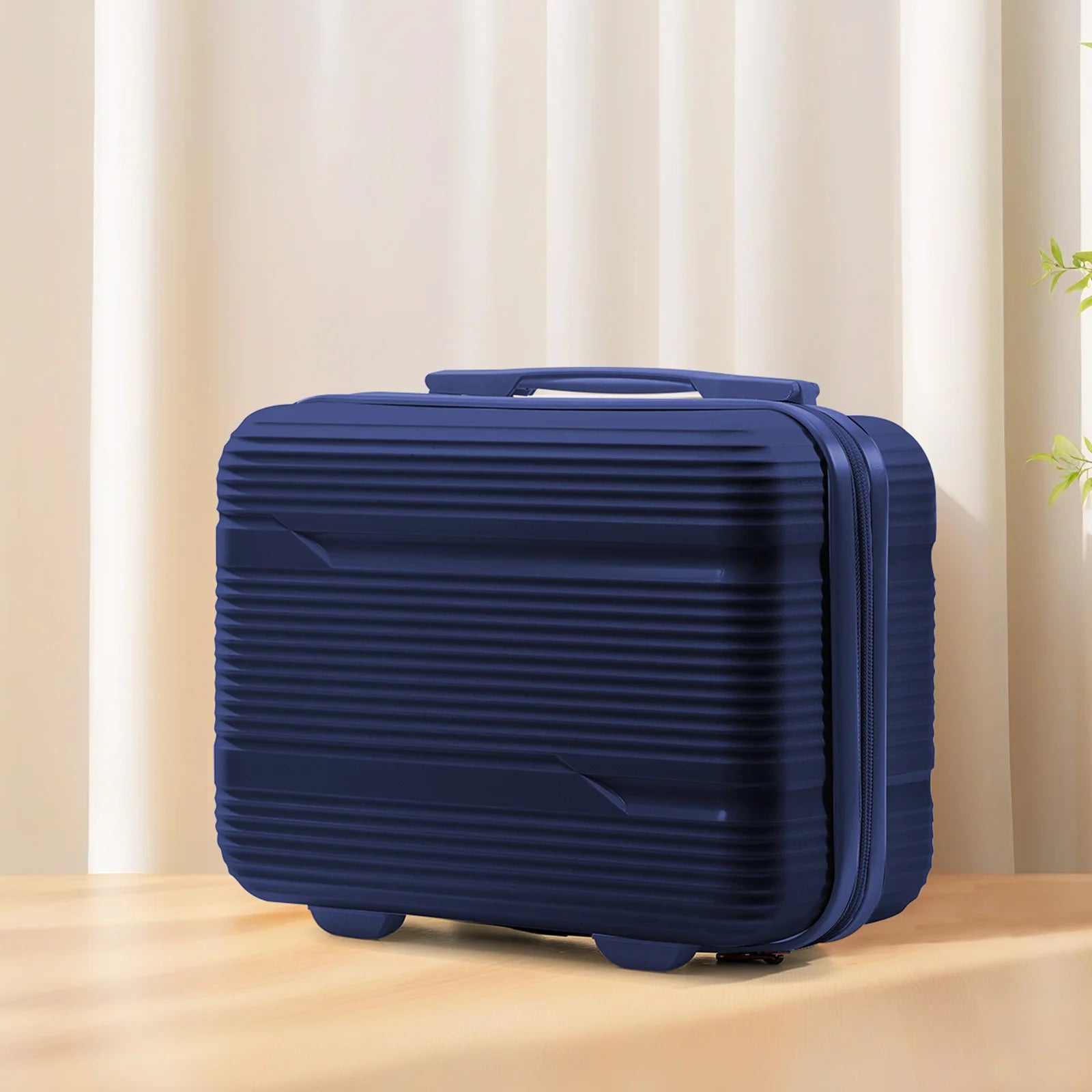 New 13-inch Travel Suitcase Small Carry Make-up Box Luggage Women Girl Mini Storage Handbag Lightweight Travel Case Boarding Bag