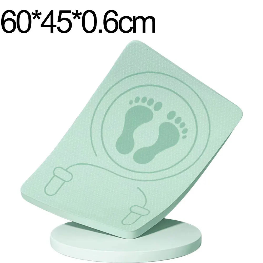 5 Colors Shockproof Jump Rope Mat Waterproof Soundproof Fitness Pad Home Exercise Mat TPE Anti-Slip 60x45cm Cordless Rope Pad