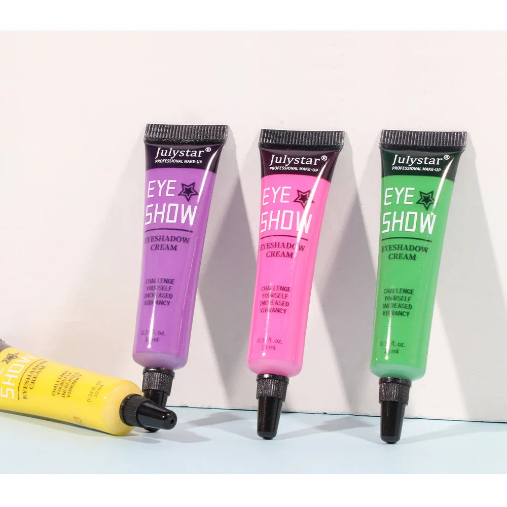 Colored Waterproof Long-lasting Non-smudge Matte Liquid Eyeshadow Cream Sweatproof Nude White Purple Blue Eye Makeup Cosmetics