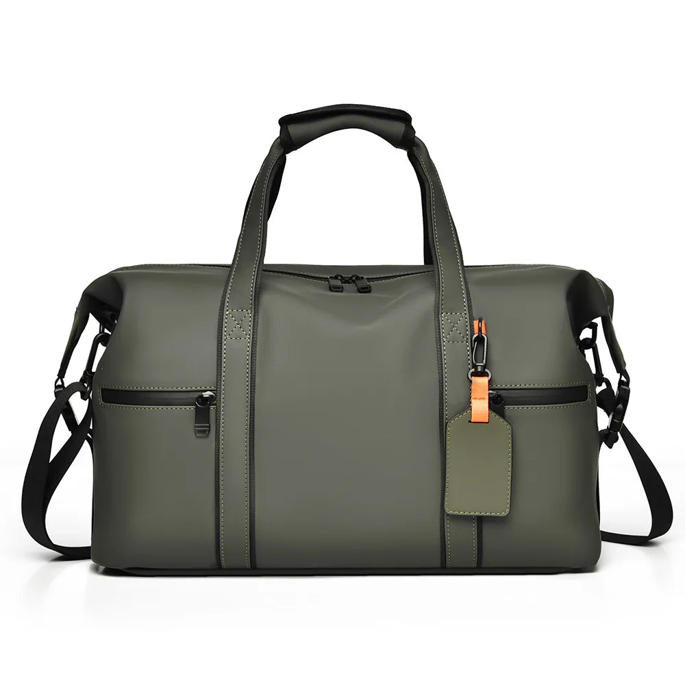 New Cross-border Large Capacity Men's Business Travel Tote for Commuting, Water-resistant Gym Bag for Sports and Fitness