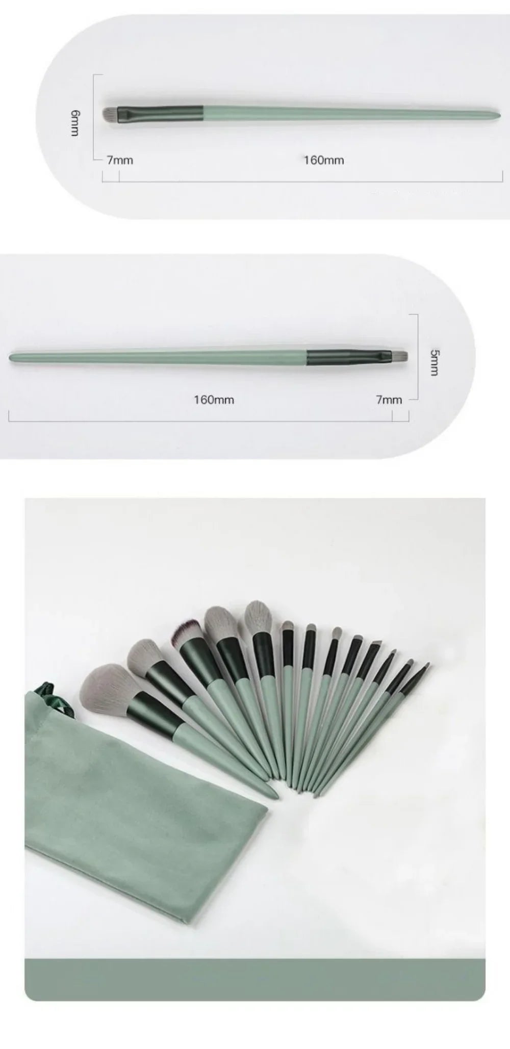 Makeup Brush Set Make Up Concealer Blush Powder Brushes Eye Shadow Highlighter Foundation Brush Cosmetic Beauty Tools