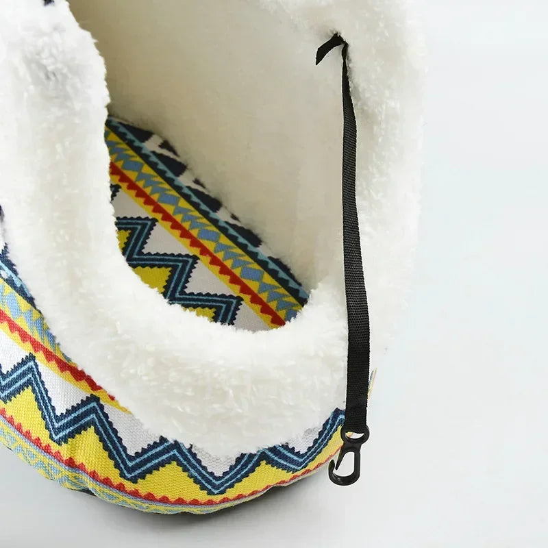 Classic Pet Carrier for Small Dogs Cozy Soft Puppy Cat Dog Bags Backpack Outdoor Travel Pet Sling Bag Chihuahua Pug Pet Supplies