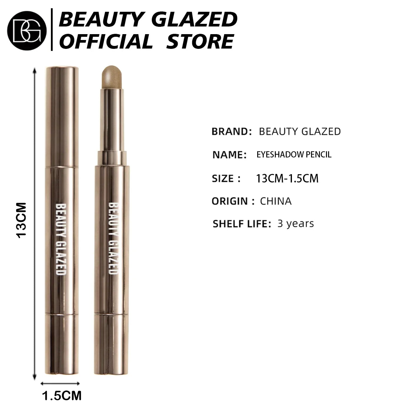 10 Color Double Ended Eye Shadow Stick With Sponge Brush Pearlescent Lasting Eyeshadow Pen Contouring Portable Makeup Cosmetics