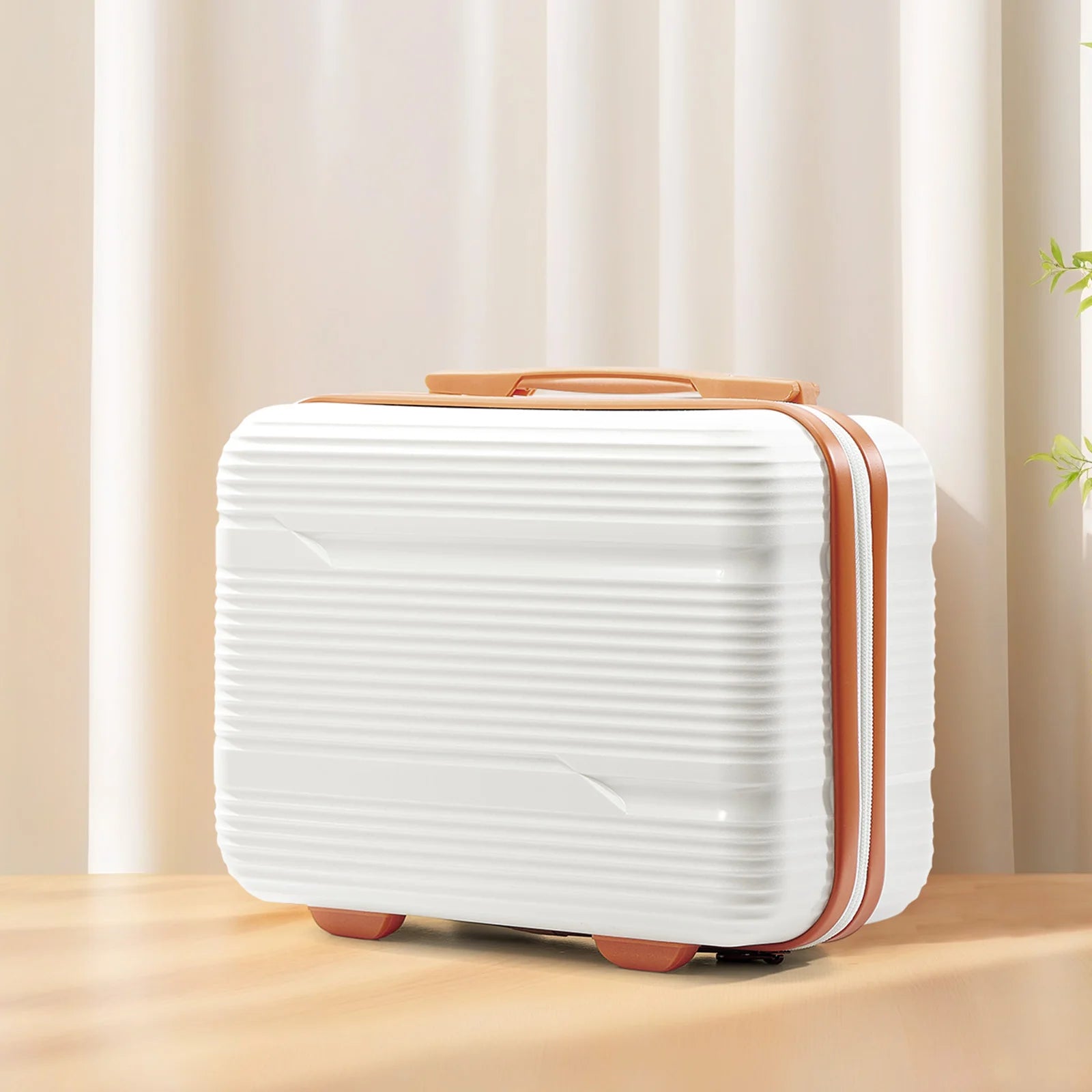 New 13-inch Travel Suitcase Small Carry Make-up Box Luggage Women Girl Mini Storage Handbag Lightweight Travel Case Boarding Bag