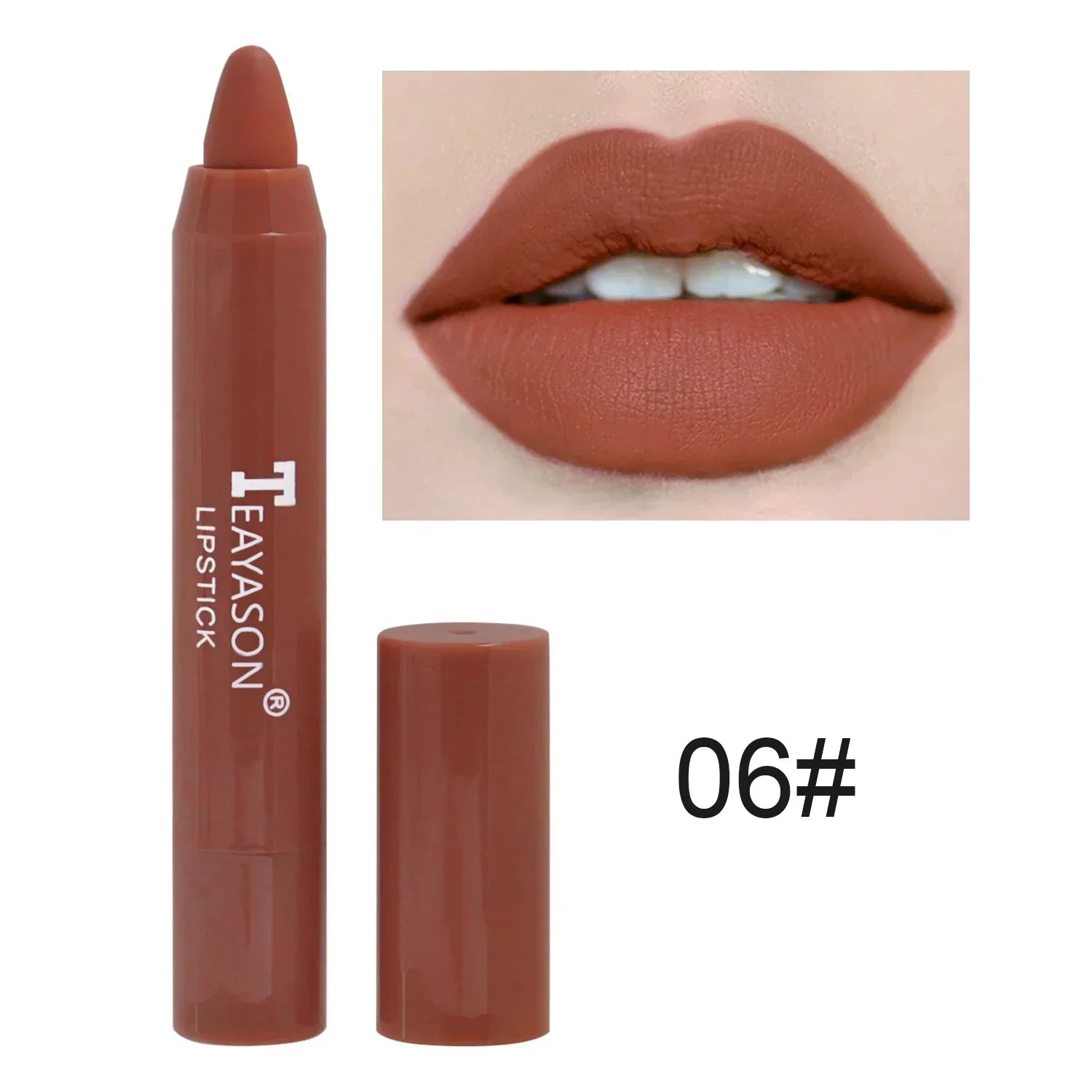 Waterproof Lipliner Pencil Matte Velvet Lip Liner Pen Outline Lip Shape Lipstick Pen Long Lasting Non-stick Cup Makeup Cosmetics