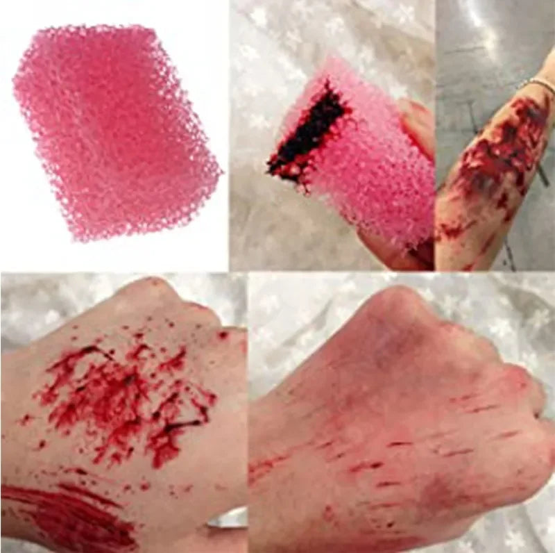 12/20 Colors Face Body Painting Fake Blood ,Halloween Professional Special Effects Makeup Kit with Wound Modeling Scar Wax
