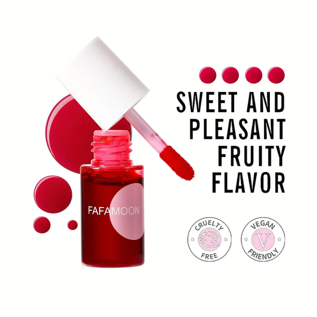 Lip Gloss lip ink Long Lasting Water Tint Nonstick Cup Lip Stain Hydrating Lip Makeup Fruit Platter Series Liquid Lipstick