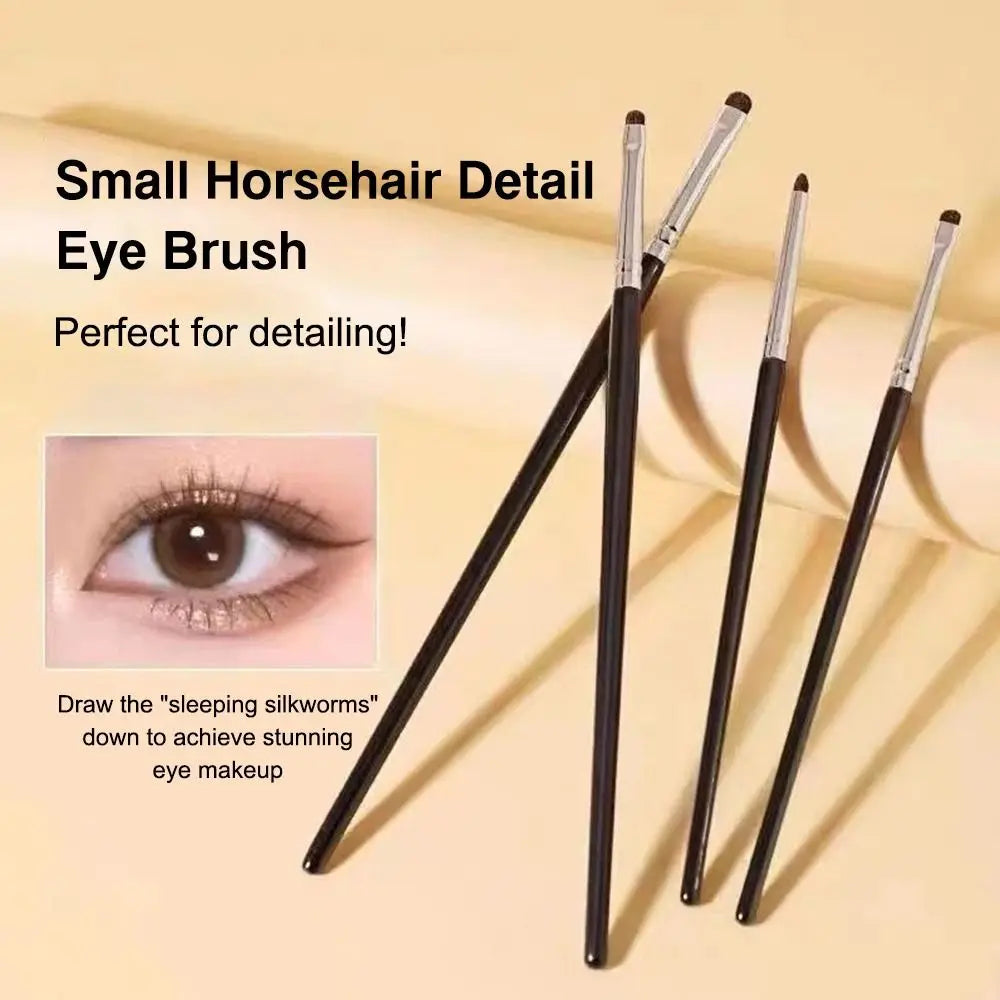 Plastic Handle Eye Makeup Brush Soft Hairs Professional Eyeshadow Brush