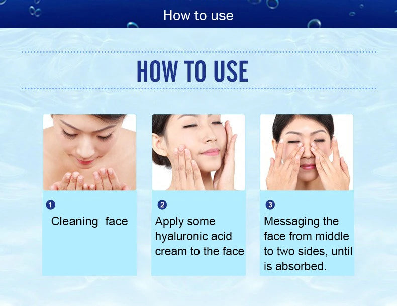 BIOAQUA Hyaluronic Acid Facial Care Face Cream Eye Cream Anti Eyes Bag Moisturizing Firming Day Creams Skin Care Kit