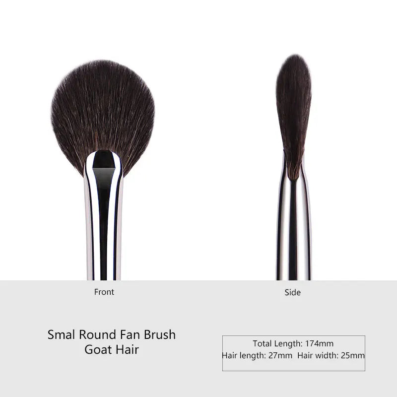 1pc High end Animal Hair Detail Eyeshadow Makeup brushes Highlight Make up brushes Eye Shadow Conceal Ebony Handle pencil beauty