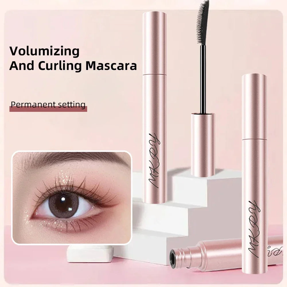 Black Mascara Eyelashes Mascara Silky Eyelashes Lengthening Eyelashes Makeup Waterproof Mascara Volume Eye Cosmetics