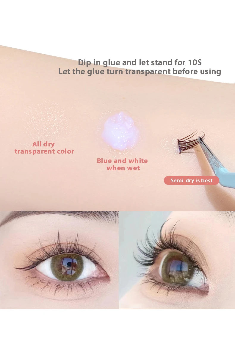 Lash Lift Kit Long Lasting Eyelash Lifting Eyelash No Irritation Clear Fake Eyelashes Lotion Fixation Glue Curly Lasher Cosmetic