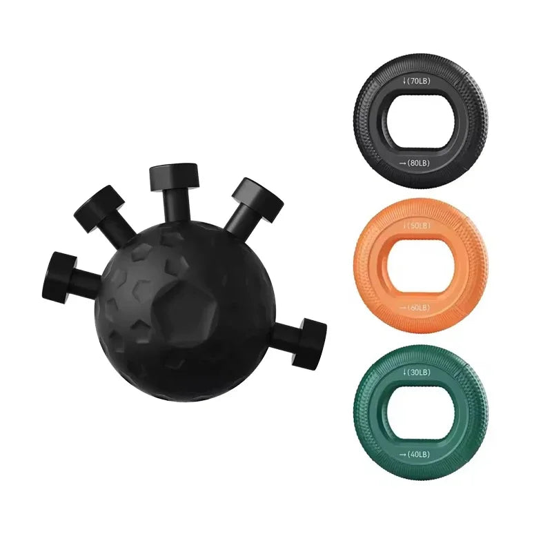 1-4pcs Eagle Claw Finger Strength Training Ball Hand Training Grip Power Workout Decompression Finger Press Fitness Equipment