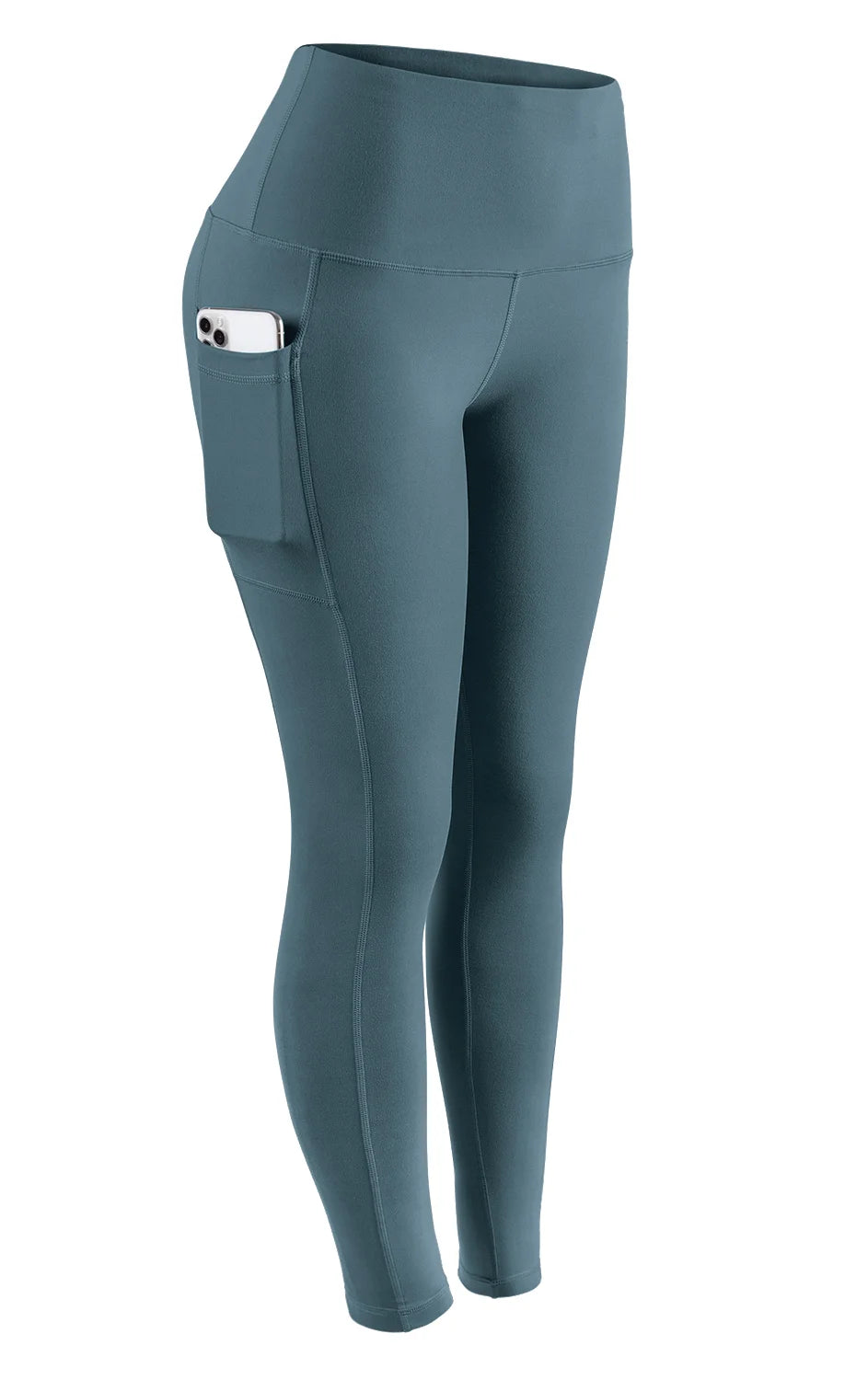 Pockets Fitness High Waist Gym Leggings Women Autumn Skinny Stretch Athletic  Leggings Women Running Outdoors Pockets Pants