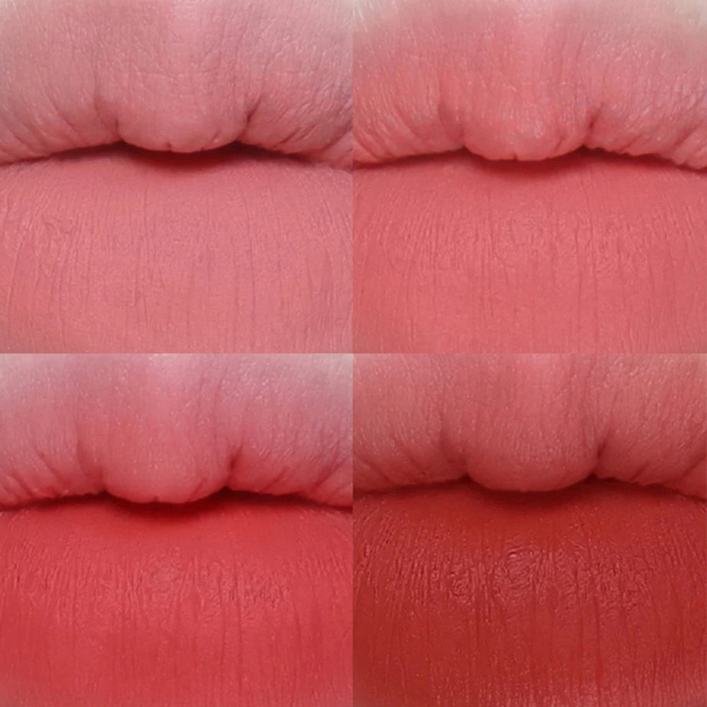 Matte Lipstick Pen 4 Colors In 1 Nude Pink Matte Lip Gloss Waterproof Long Lasting Lipstick Pencil Lip Liner Pen Lip Makeup Set
