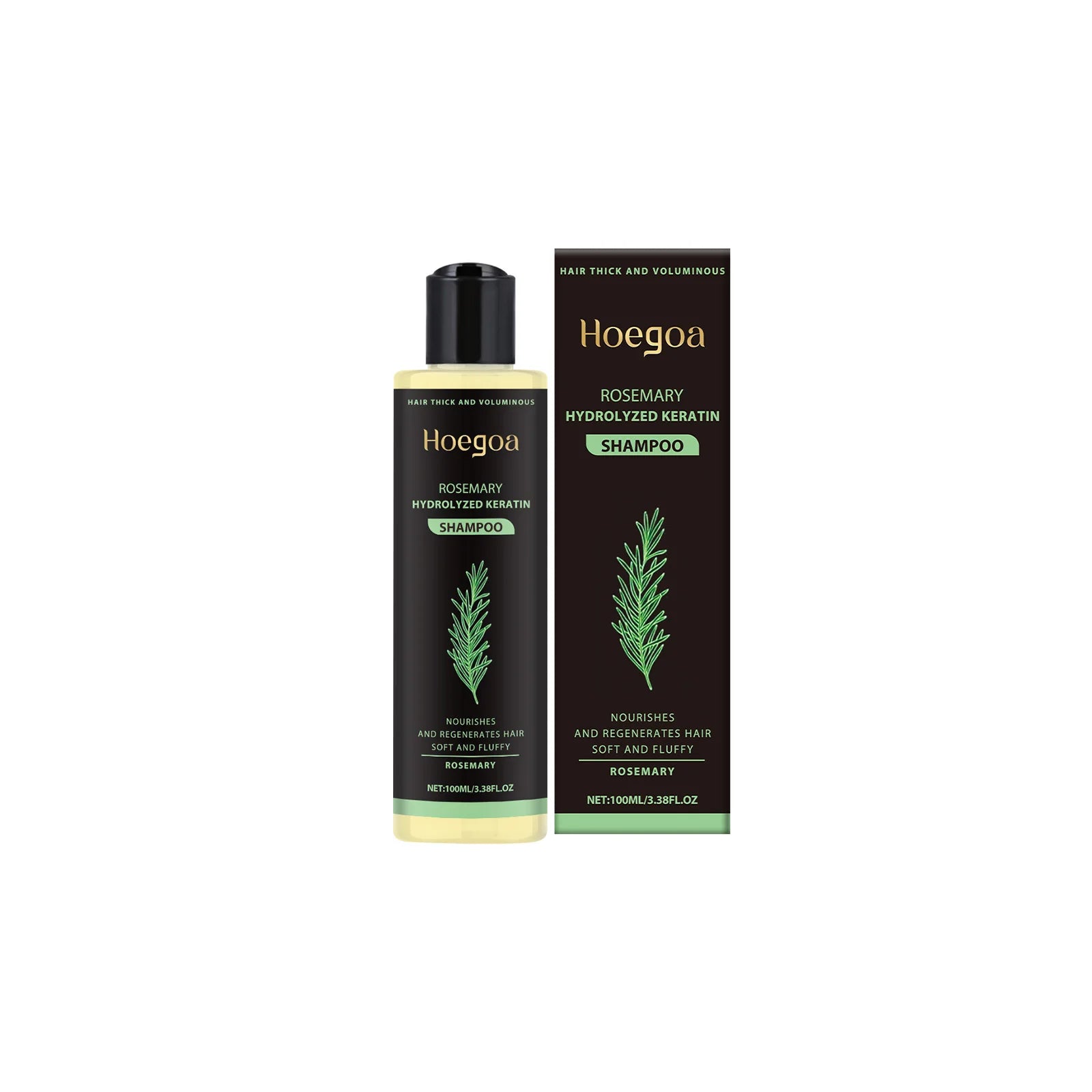 Rosemary Shampoo Hair Growth Deep Cleansing Scalp Anti Dandruff Oil Control Strengthening Root Nourish Hair Volumizing Shampoo