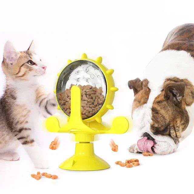 Interactive Dog Cat Food Treat Toy Pet Funny Leakage Toy Puppy Slow Feeding IQ Training Game Pet Toys with Suction Cup