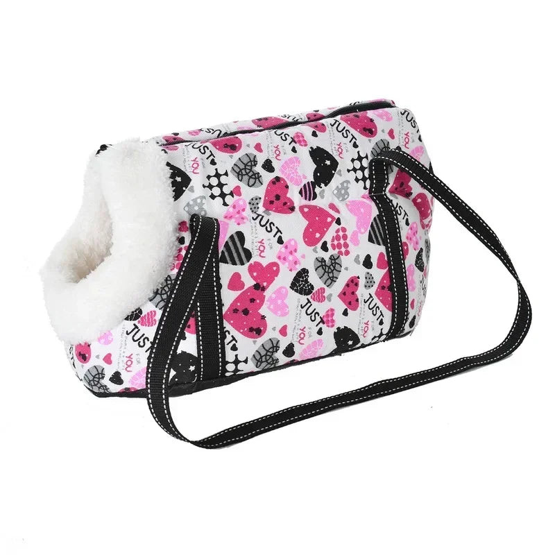 Classic Pet Carrier for Small Dogs Cozy Soft Puppy Cat Dog Bags Backpack Outdoor Travel Pet Sling Bag Chihuahua Pug Pet Supplies