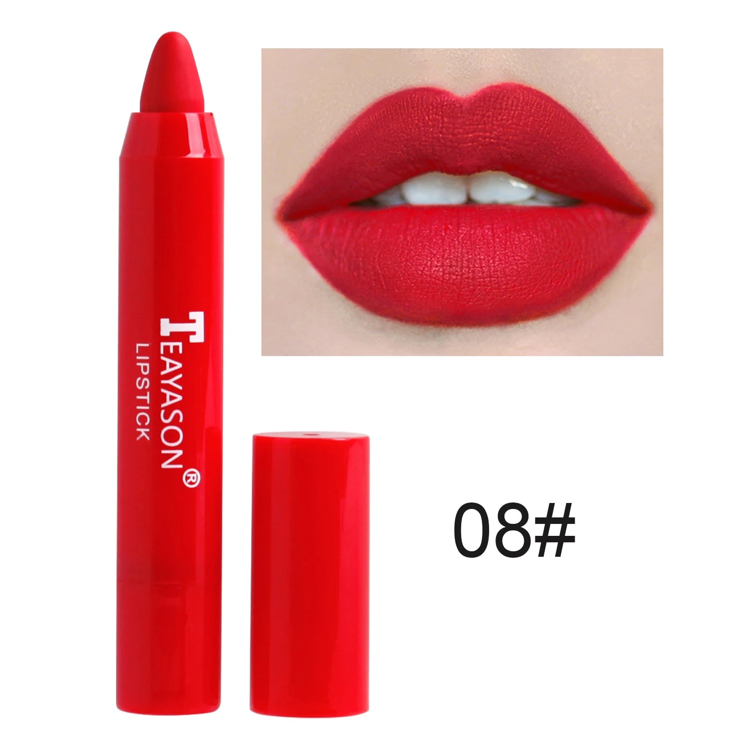 Waterproof Lipliner Pencil Matte Velvet Lip Liner Pen Outline Lip Shape Lipstick Pen Long Lasting Non-stick Cup Makeup Cosmetics