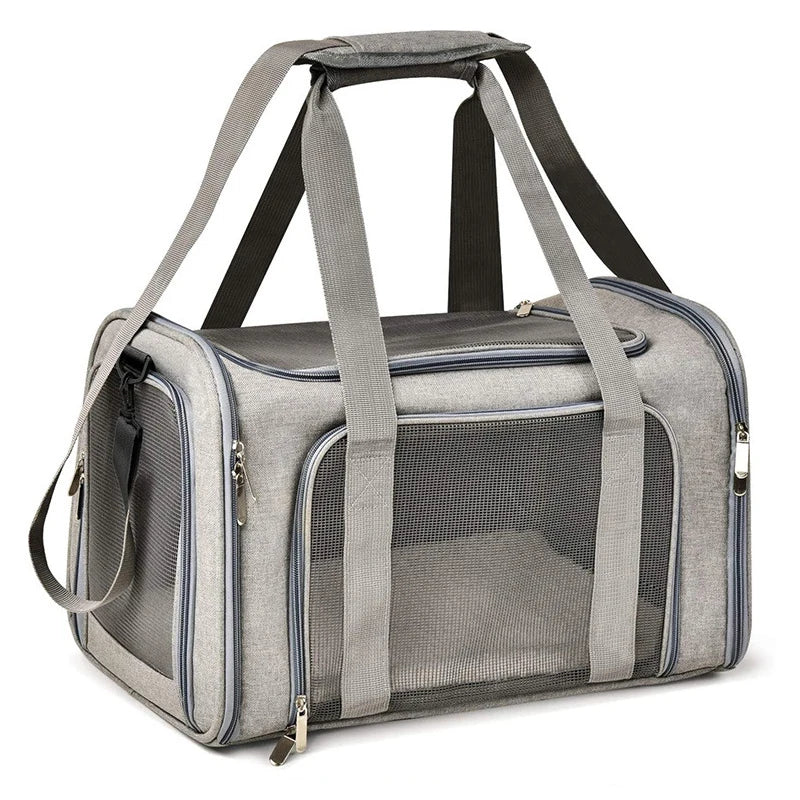 Dog Cat Carrier Bag Pet Puppy Travel Bags Breathable Mesh Small Dog Cat Dogs Outdoor Tent Carrier Outgoing Pets Bag Handbag