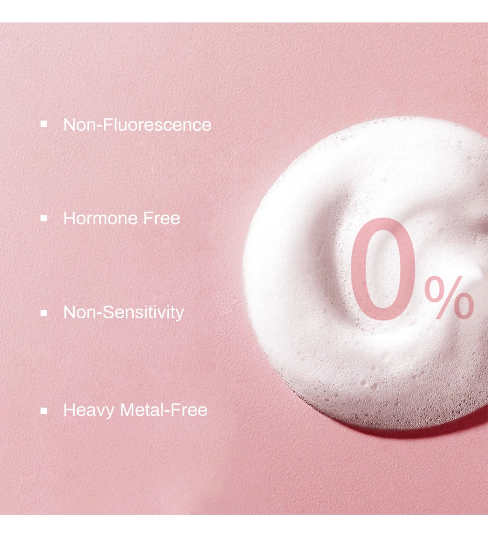 Natuhana 60ml Eyelash Extension Shampoo Mousse False Eyelashes Glue Accessories Lash Cleaning Foam No Stimulation Makeup Tools
