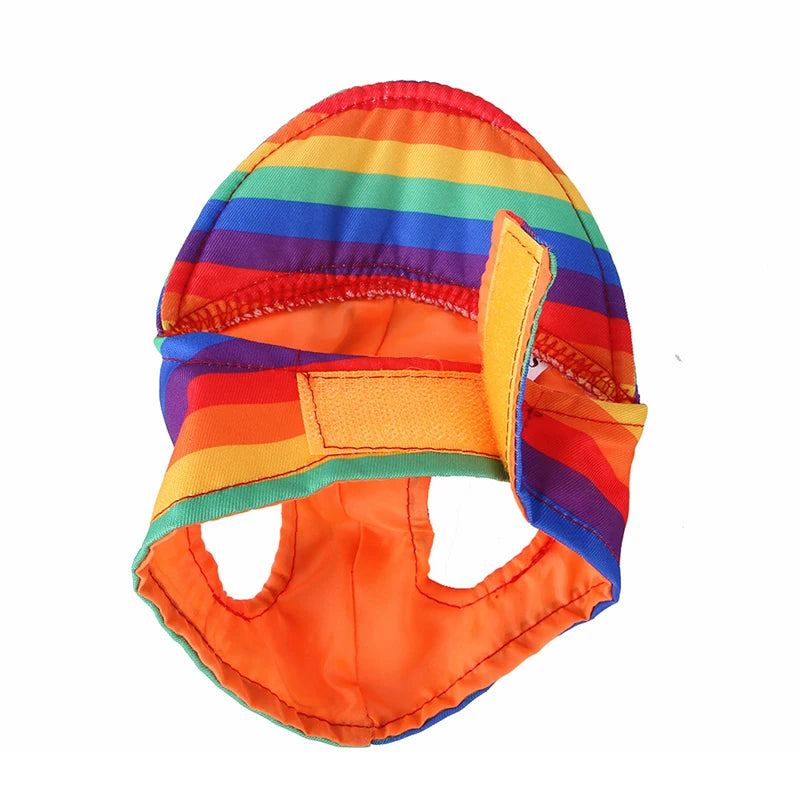 Summer Pet Baseball Cap Pet Hat With Ear Holes Sunscreen Dog Cap For Large Medium Small Dogs Outdoor Hiking Hat Pet Accessories