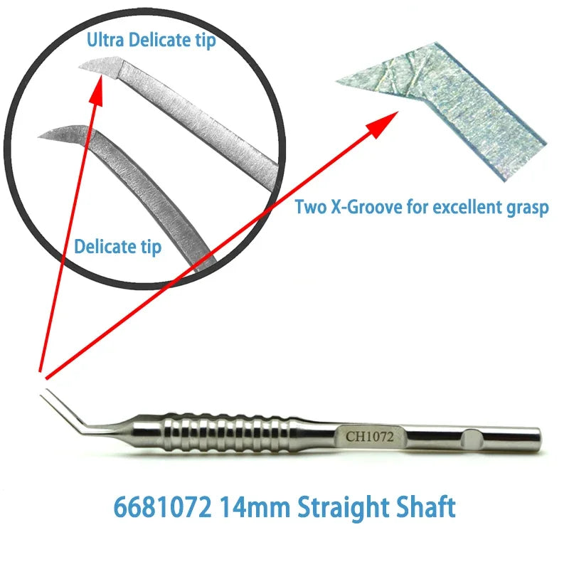 Capsulorhexis Forceps  Utrata Forceps 2.2mm Incision Inamura  Giannetti Corydon O'Gawa Nevyas Lehner High Quality Type  Hi Eye