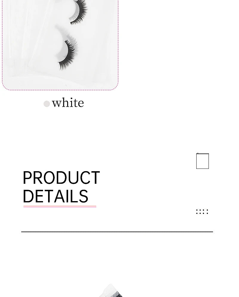 10pcs Eyelash Aftercare Bags With Zipper Toiletry Makeup Pouch Cosmetic Travel Beauty Tool Packaging Lash Extension Supplies