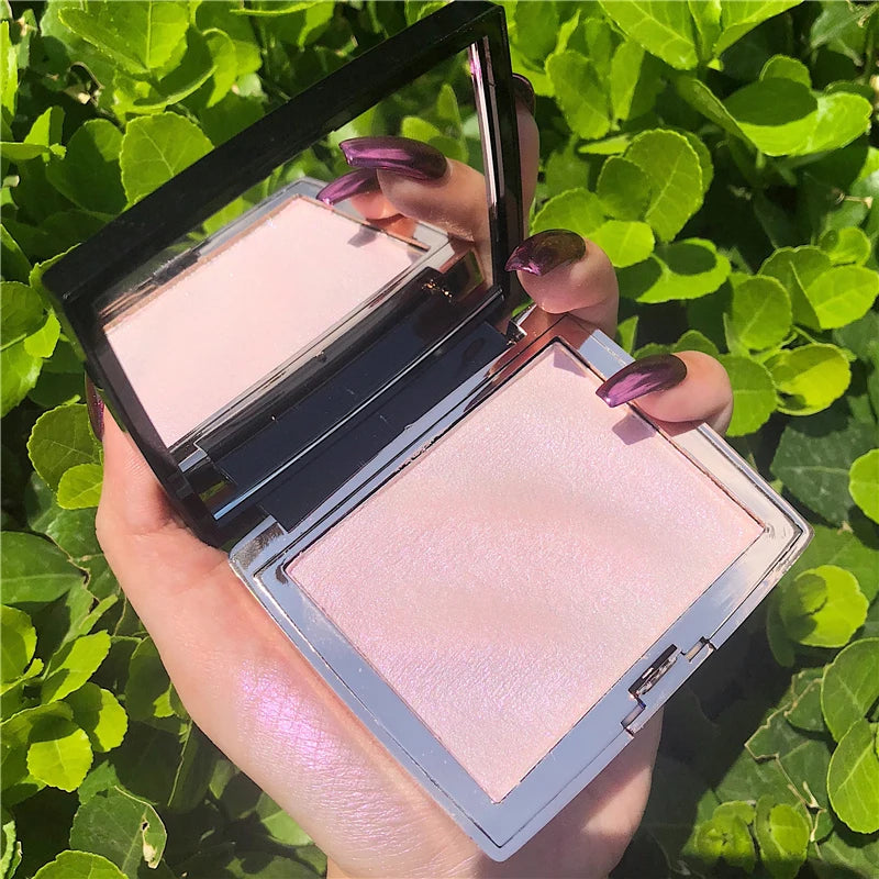 GUICAMI  New Highlighter Makeup Shimmer Powder Highlighter Palette Base Illuminator Highlight Face Contour Golden Bronzer