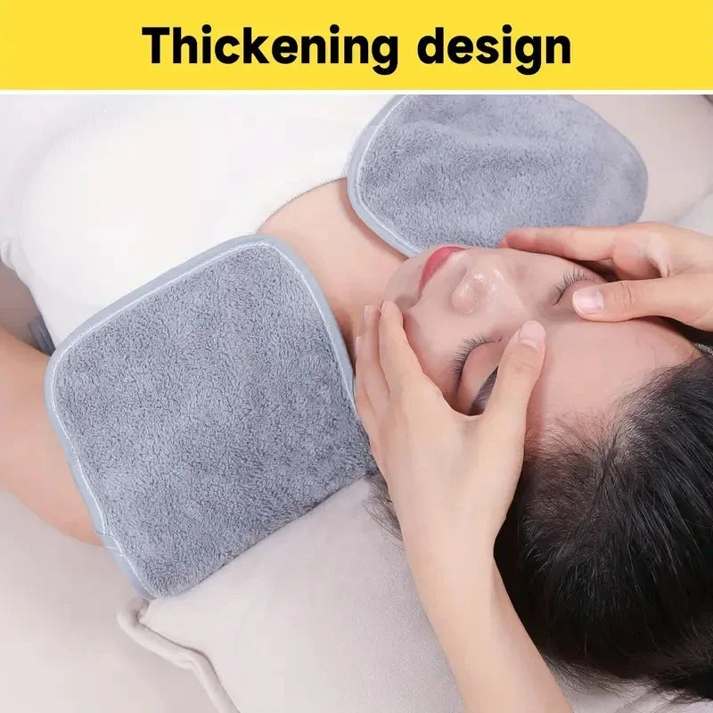 U Shape Towel Microfiber Esthetician Salon Spa Massage Facial Treatment Neck Cosmetic Towels Spa Salon Eyelashes Accessories