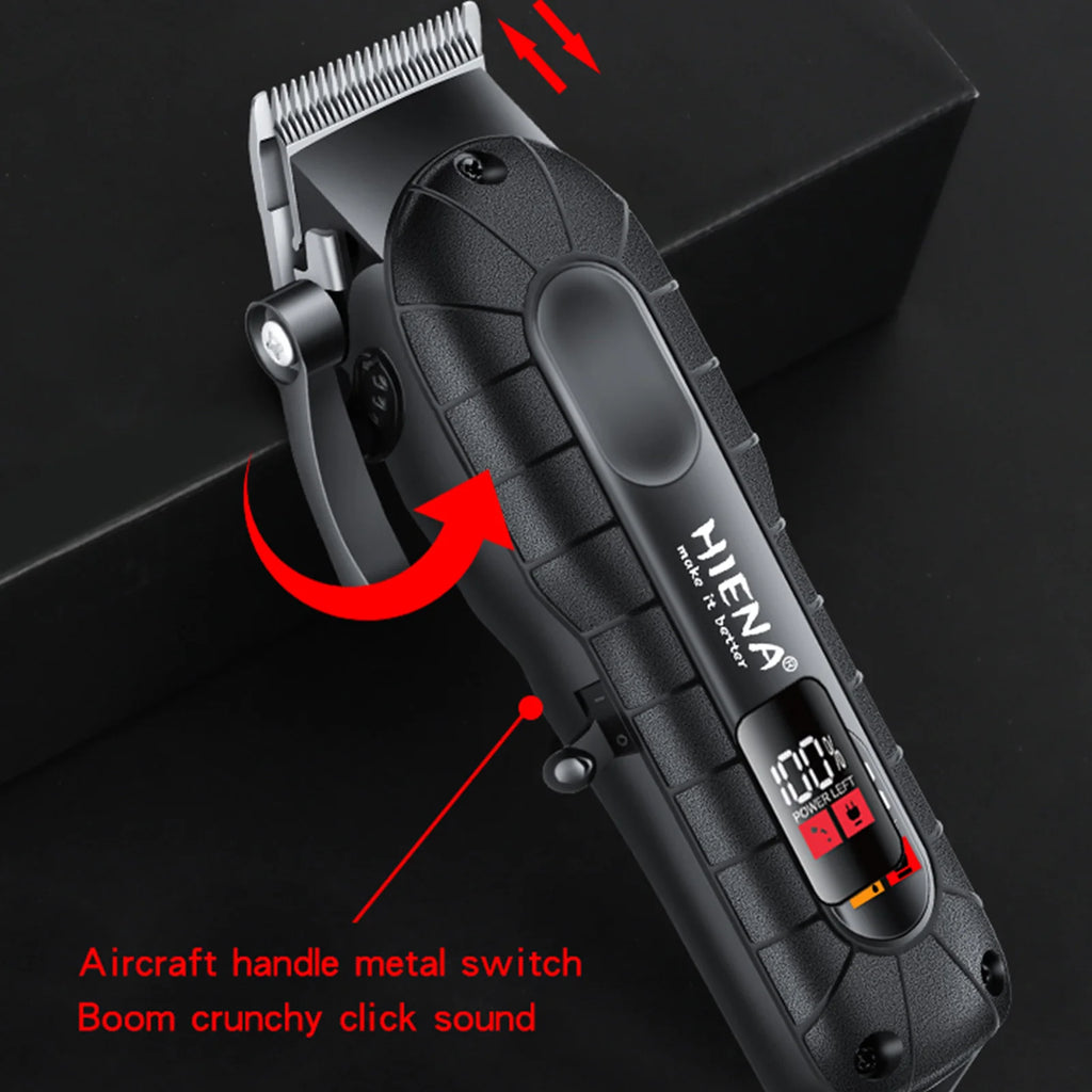 HIENA Beard Trimmer Shavers Hair Clippers set for men Hair cutting machine USB Rechargeable Barber clippers professional Haircut